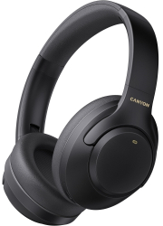 Casti cu microfon Canyon OnRiff 6 ANC Bluetooth/3.5mm jack Black 