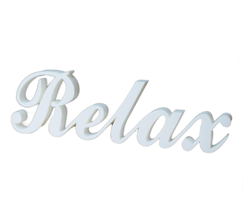 Decoratiune Sani RELAX 310 x 18 x 99 mm Alb 