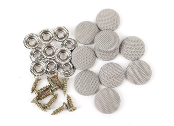 Set 12 clipsuri pentru reparatii tapiterie plafon auto gri 