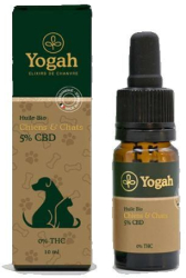 Ulei Bio 5 CBD Yogah caini si pisici 10ml 