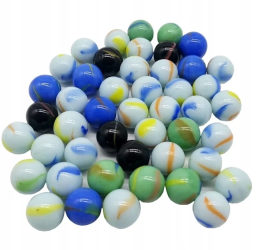 Set bile de sticla limonine decorative 250 g Gonga® Multicolor 