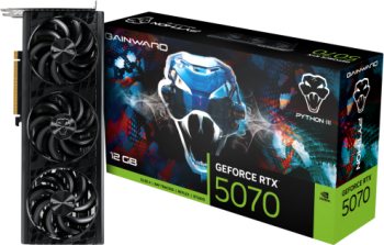 Placa video Gainward nVidia GeForce RTX 5070 Python III 12 GB GDDR7 192 bit 