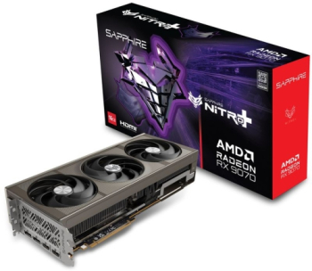 Placa video Sapphire Radeon RX 9070 NITRO+ 16GB GDDR6 256-bit 
