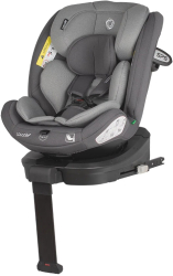 Scaun auto rotativ cu Isofix Coccolle Sidra iSize Premium Line 4 pozitii de inclinare Tetiera reglabila Pozitie somn Husa detasabila 
