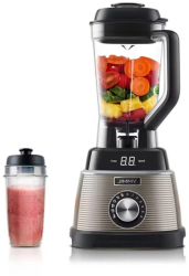 Blender JIMMY B53 1000W 1 5 l. Cana fara BPA 25000 rpm 6 viteze + Puls 5 moduri automate Auto-curatare LED Gri 