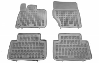 Covorase Presuri Auto Cauciuc Dedicate Gri Audi Q7 I 2005 - 2015 