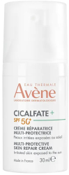 Crema faciala anti-rid si anti-roseata cu protectie solara foarte ridicata Avene Cicalfate+ SPF50+ 30 ml 