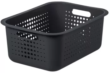 Cutie depozitare si organizare SmartStore Recycled 15 din plastic reciclat Gri 10L 37x28x15 cm