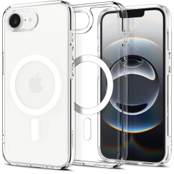 Husa pentru iPhone 16e - Spigen Ultra Hybrid MagSafe - White 