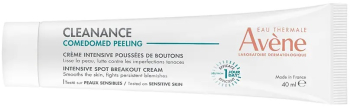 Tratament facial exfoliant cu efect de netezire si reducere a imperfectiunilor Avene Cleanance Comedomed Peeling 40 ml 