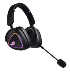 Casti cu microfon ASUS ROG Delta II Bluetooth/USB Wireless/3.5mm jack Black