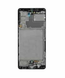 Ecran LCD Dispaly OLED cu Rama Pentru Samsung Galaxy A42 5G A426 Negru 