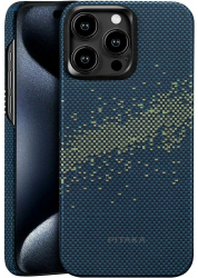 Husa Pitaka iPhone 15 Pro Max MagEz 4 Milky Way 