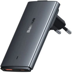 Incarcator retea Baseus GaN5 Pro Ultra Slim 65W USB USB-C Cablu inclus