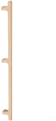 Maner lung pentru mobila Hinoki Wood Big finisaj natur L 915 mm 