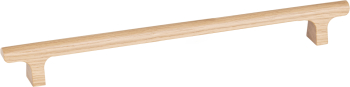 Maner pentru mobila Hinoki Wood Big finisaj natur L 500 mm 