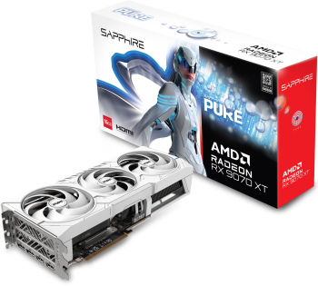 Placa video SAPPHIRE Pure AMD RADEON RX 9070 XT 16GB GDDR6 256 bit 11348-02-20G 
