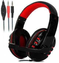 Casti Audio Microfon Gaming Spuma Noise Cancelling Negru 18 x 17