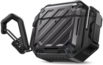 Husa pentru AirPods 4 Z75 Policarbonat TPU Black 