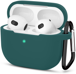 Husa pentru Apple AirPods 3 Z193 Silicon Dark Green 