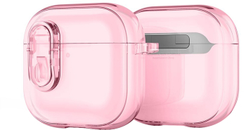 Husa pentru Apple AirPods 4 Z104 Aluminiu Policarbonat TPU Pink 