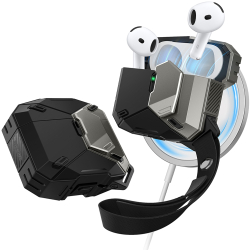 Husa pentru Apple AirPods 4 Z114 Policarbonat TPU Zinc I-Blason Matrix Z114 Policarbonat TPU Zinc Black 