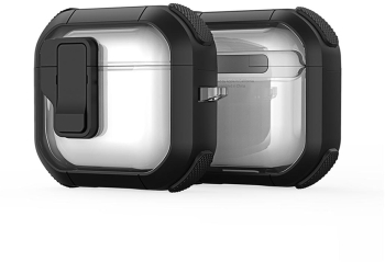 Husa pentru Apple AirPods 4 Z98 Policarbonat TPU Black 