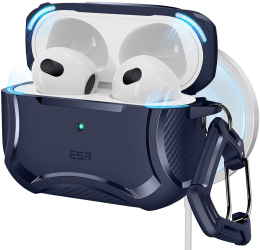 Husa pentru Apple AirPods Pro 1/2 Z187 TPU Blue 