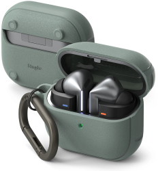 Husa pentru Samsung Galaxy Buds 3/3 Pro Z173 Policarbonat Termopoliuretan Sage Green
