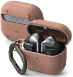 Husa pentru Samsung Galaxy Buds 3/3 Pro Z175 Policarbonat Termopoliuretan Constant Coral 