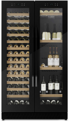 Racitor de vinuri 122 sticle Caso Germany WineChef Duo 122 negru 
