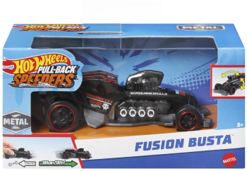Hot Wheels Masinuta Metalica Cu Sistem Pull Fusion Busta Scara 1 43 