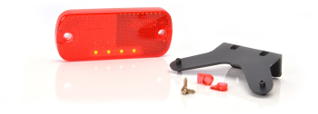 LAMPA GABARIT LED 905 W128 12V-24V POZITIE ROSU WAS 