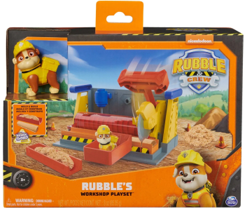 Patrula Catelusilor Rubble Si Echipa Set De Joaca Santier 
