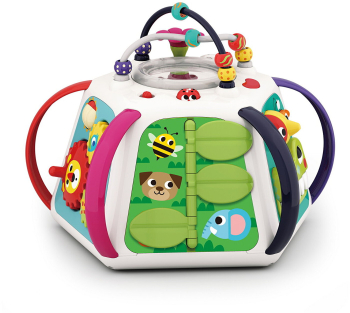 Piramida cu activitati pentru bebelusi Hola plastic 30x18x28.2 cm Multicolor A3153 