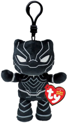 Plus Breloc Ty 8.5cm Beanie Babies Marvel Black Panther 