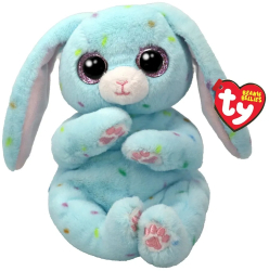Plus Ty 15cm Beanie Bellies Skippy Iepurasul Albastru 