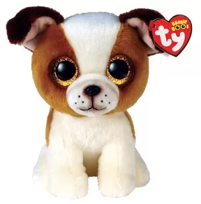 Plus Ty 15cm Boos Hugo Catelus Maro Si Alb 