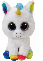 Plus Ty 15cm Boos Pixy Unicorn Alb 