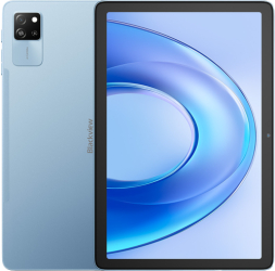 Tableta Blackview Tab 60 Pro Unisoc T606 Octa Core 10.1 inch RAM 4GB 128GB Wi-Fi BT 4G LTE Android 14 Sky Blue 
