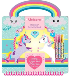 Carte cu activitati - Unicorni 