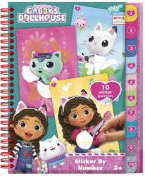 Carticica cu activitati si abtibilduri - Gabbys Dollhouse