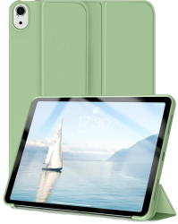 Husa Ultra Slim pentru Apple iPad A16 11-inch 2025 / 10.9-inch 2022 Silicon TPU Smart Cover &ndash Verde Menta 