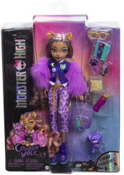 Monster High Papusa Clawdeen Wolf Si Catelul Crescent 