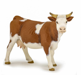Papo Figurina Vaca Simmental 