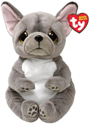 Plus Ty 24cm Beanie Bellies Catelus Gri Wilfred 