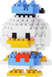 Set de constructie mini personaj desene animate Donald Duck 135 piese varsta 6+ani 