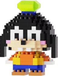 Set de constructie mini personaj desene animate Goofy 179 piese varsta 6+ani 