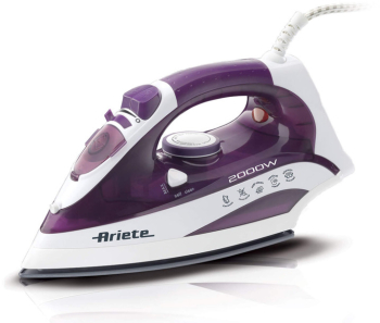 Fier de calcat Ariete CALCAT CU ABUR 6235/00 2000W 0 3 l Placa ceramica Jet de abur Violet 