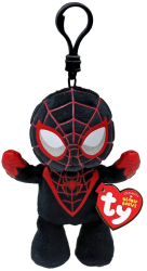 Plus Breloc Ty 8.5cm Beanie Babies Marvel Miles Morales 